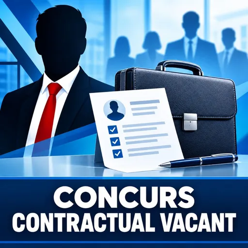 Concurs contractual vacant